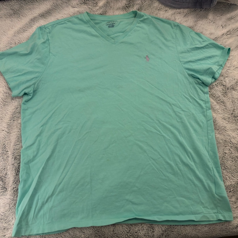 Polo Ralph Lauren V-Neck T-Shirt *Turquoise*